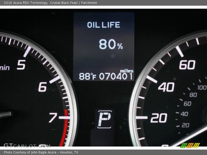 Crystal Black Pearl / Parchment 2016 Acura RDX Technology