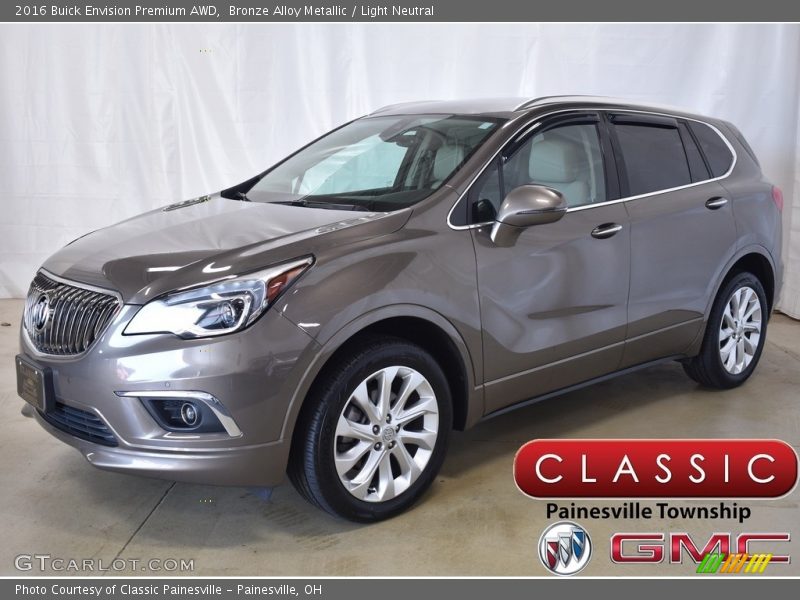 Bronze Alloy Metallic / Light Neutral 2016 Buick Envision Premium AWD