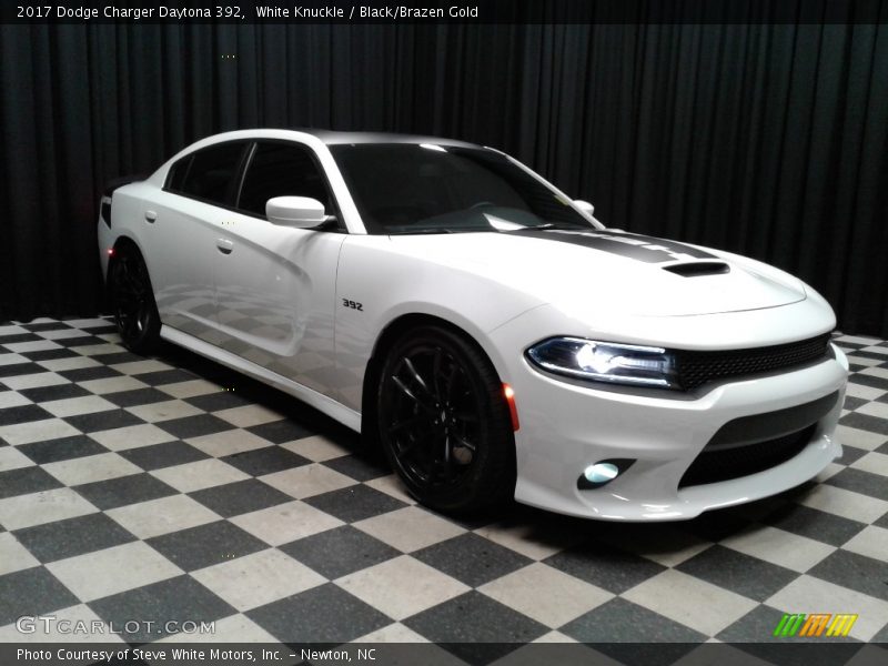 White Knuckle / Black/Brazen Gold 2017 Dodge Charger Daytona 392