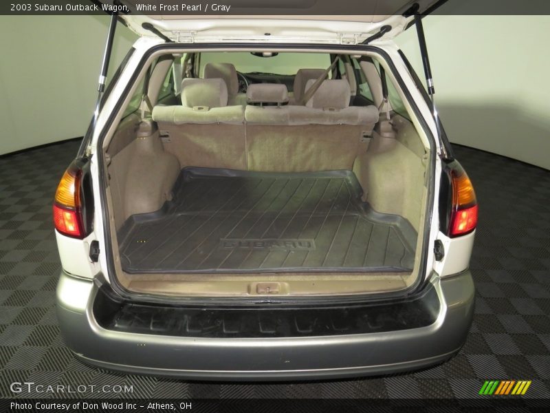 White Frost Pearl / Gray 2003 Subaru Outback Wagon