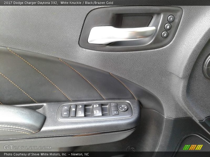 White Knuckle / Black/Brazen Gold 2017 Dodge Charger Daytona 392