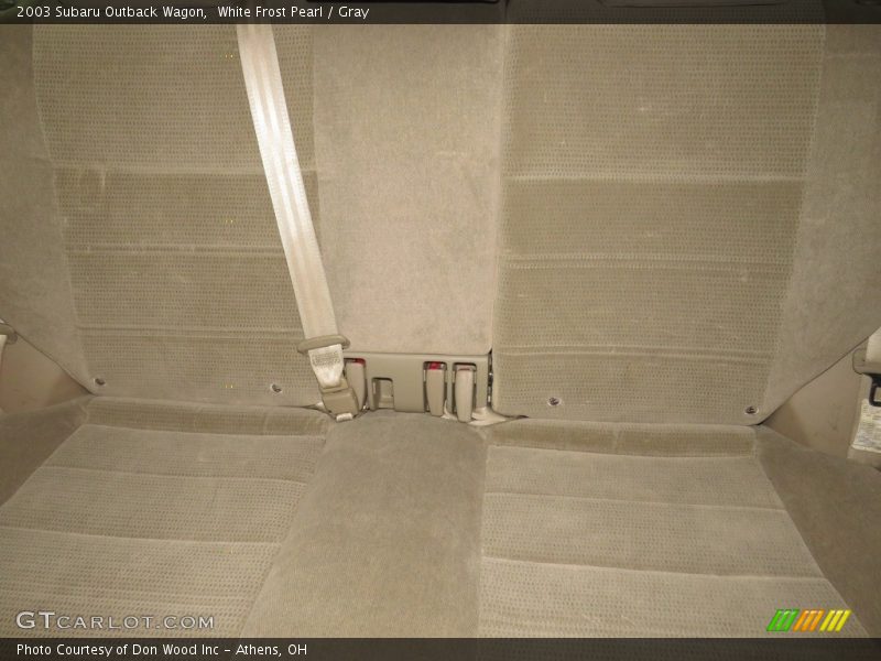 White Frost Pearl / Gray 2003 Subaru Outback Wagon