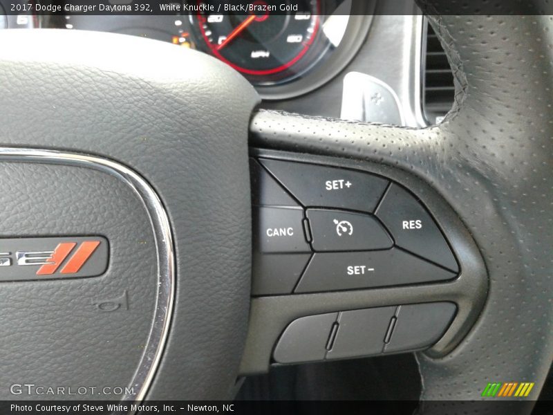 White Knuckle / Black/Brazen Gold 2017 Dodge Charger Daytona 392