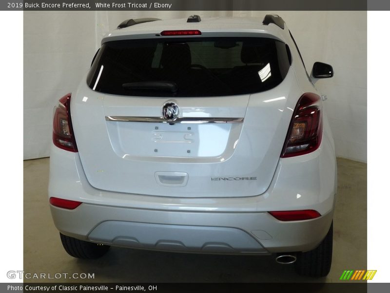White Frost Tricoat / Ebony 2019 Buick Encore Preferred