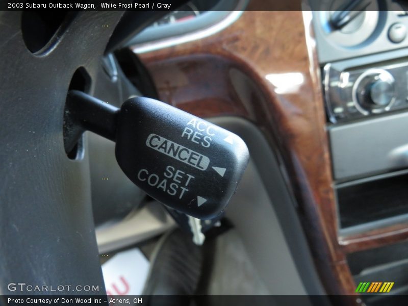 White Frost Pearl / Gray 2003 Subaru Outback Wagon