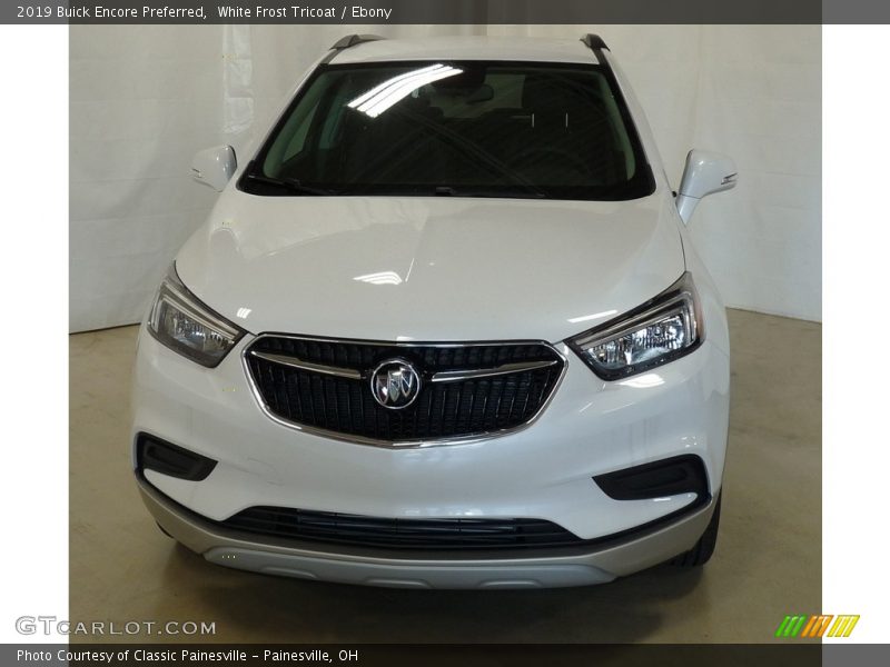 White Frost Tricoat / Ebony 2019 Buick Encore Preferred