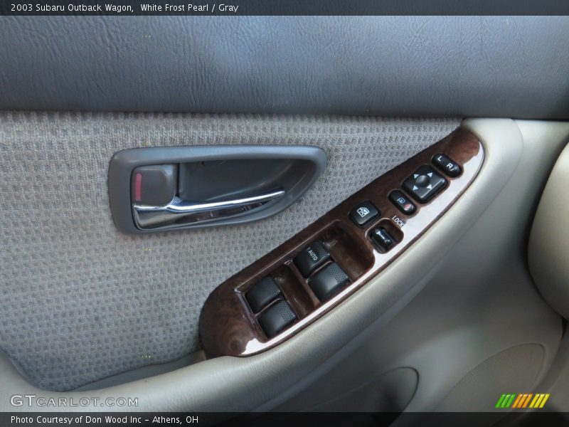 White Frost Pearl / Gray 2003 Subaru Outback Wagon