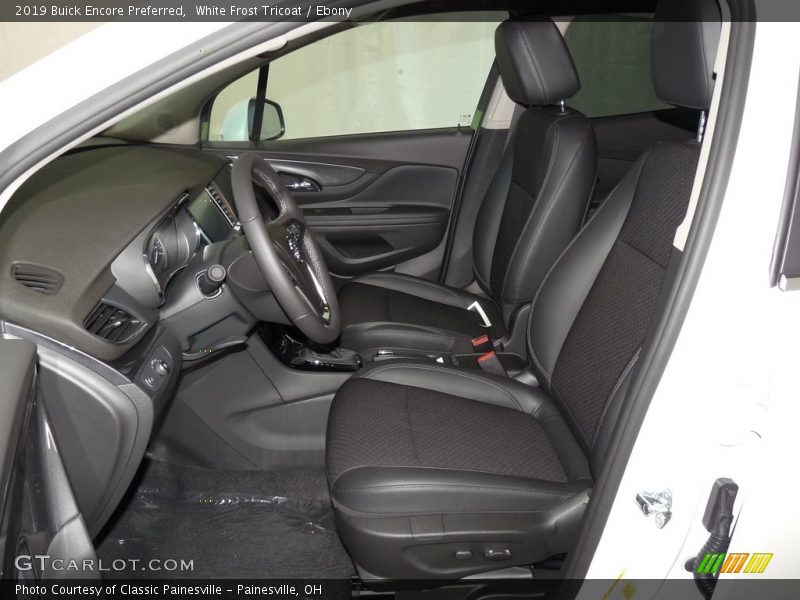 White Frost Tricoat / Ebony 2019 Buick Encore Preferred