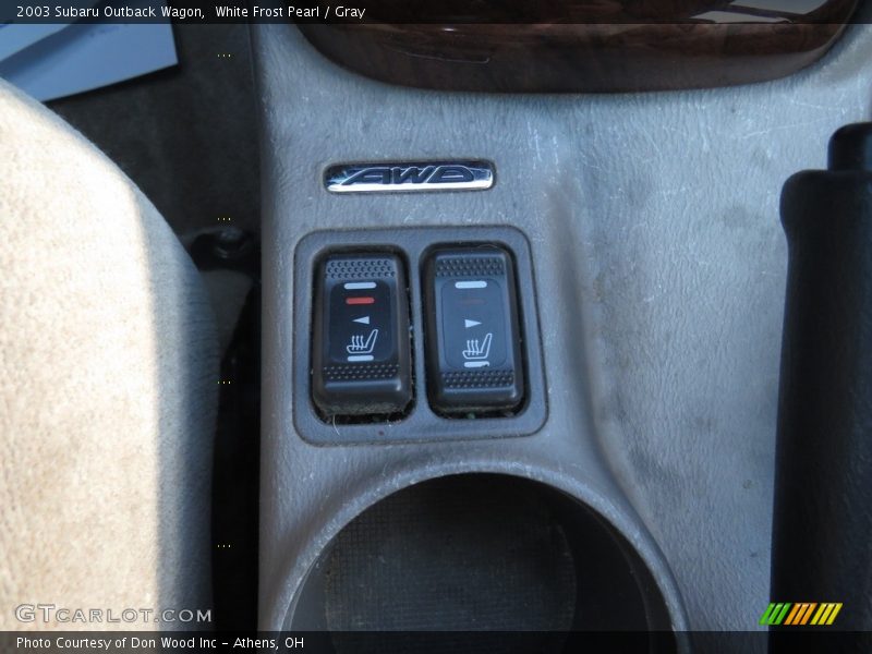 White Frost Pearl / Gray 2003 Subaru Outback Wagon