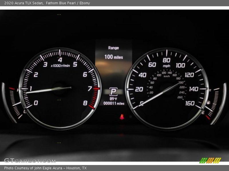  2020 TLX Sedan Sedan Gauges