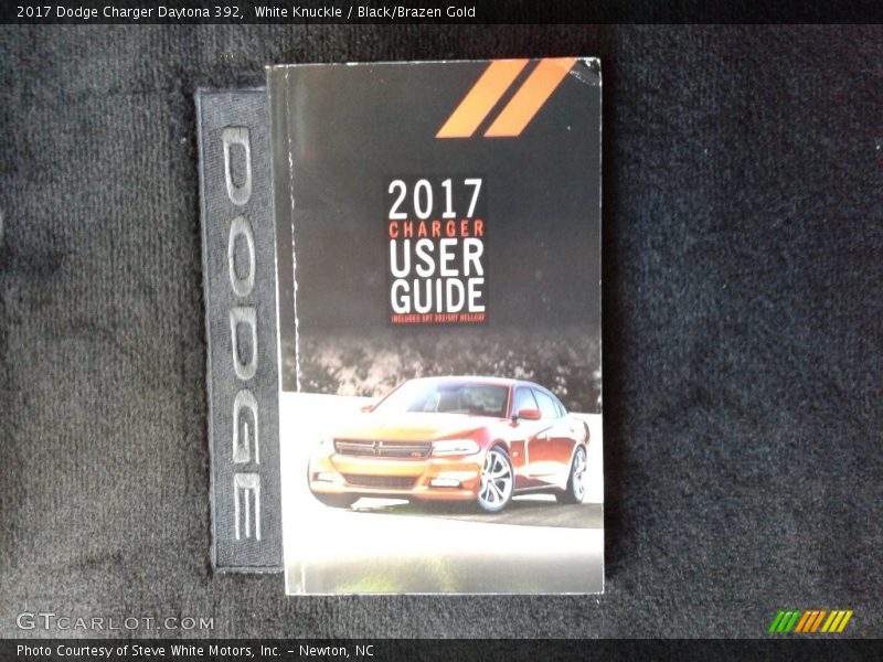White Knuckle / Black/Brazen Gold 2017 Dodge Charger Daytona 392