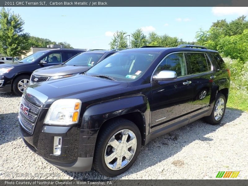 Carbon Black Metallic / Jet Black 2011 GMC Terrain SLT