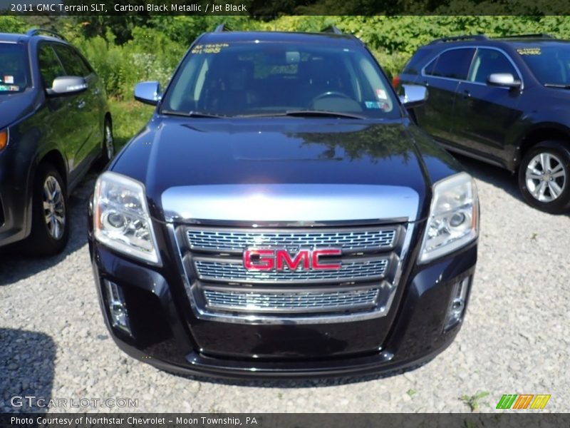 Carbon Black Metallic / Jet Black 2011 GMC Terrain SLT