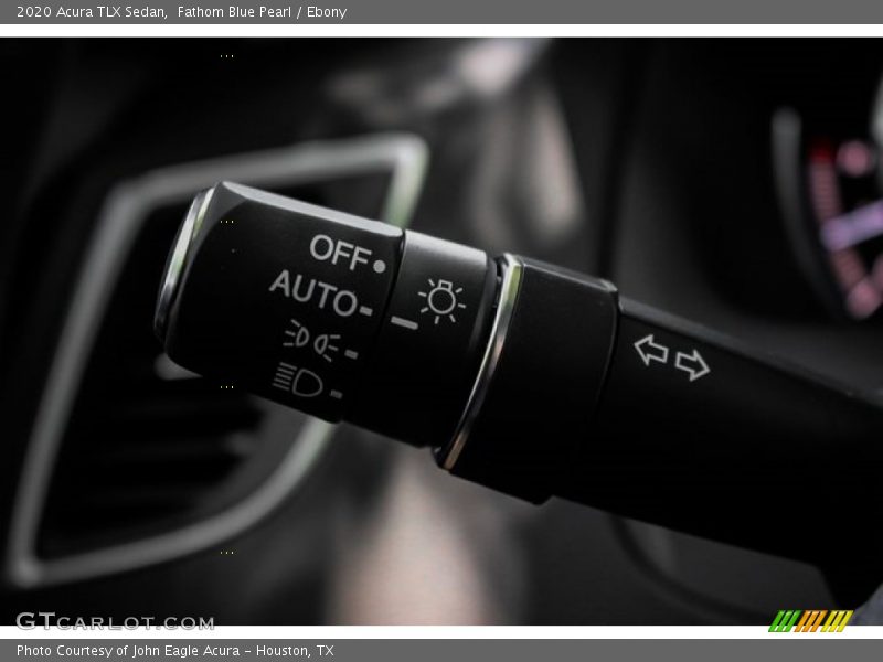 Controls of 2020 TLX Sedan