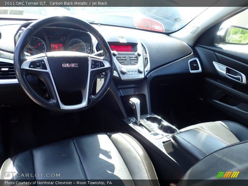 Carbon Black Metallic / Jet Black 2011 GMC Terrain SLT
