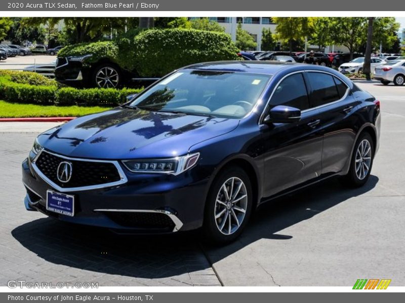 Fathom Blue Pearl / Ebony 2020 Acura TLX Sedan
