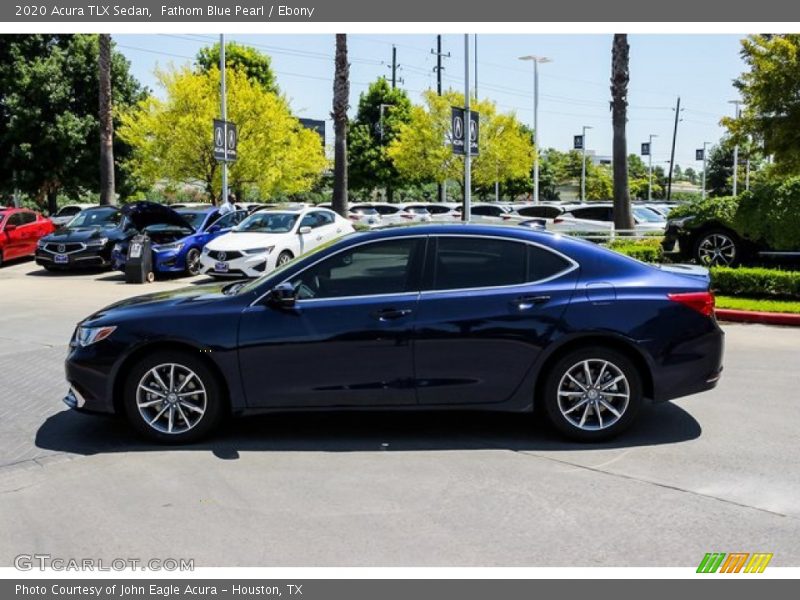 Fathom Blue Pearl / Ebony 2020 Acura TLX Sedan
