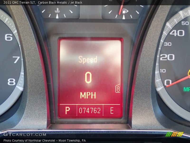 Carbon Black Metallic / Jet Black 2011 GMC Terrain SLT