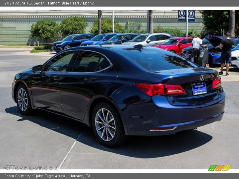 Fathom Blue Pearl / Ebony 2020 Acura TLX Sedan