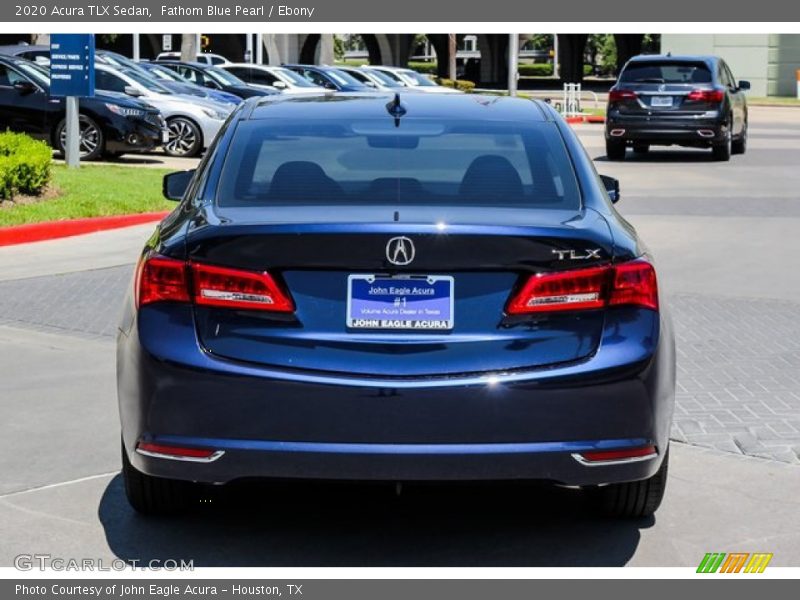 Fathom Blue Pearl / Ebony 2020 Acura TLX Sedan