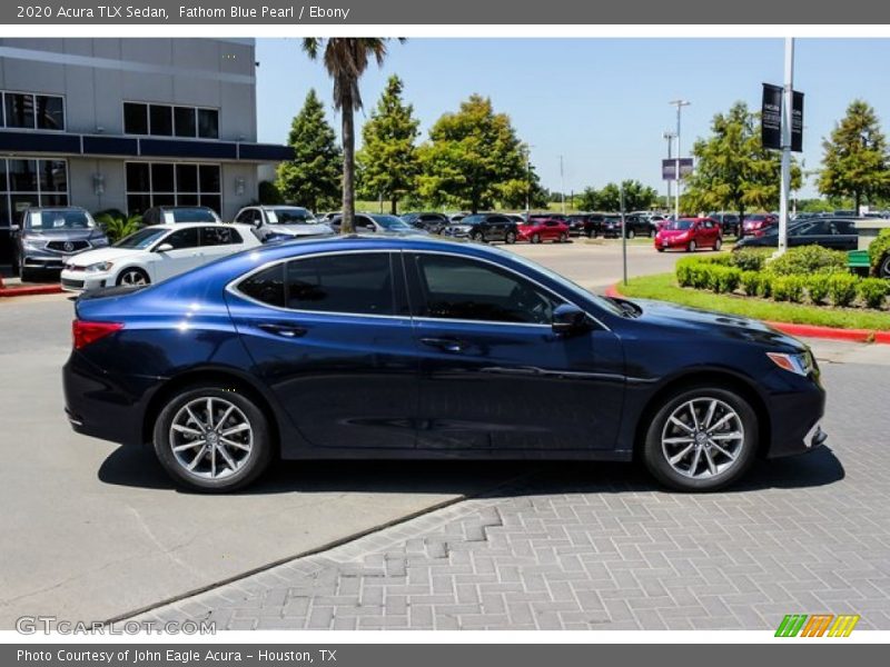 Fathom Blue Pearl / Ebony 2020 Acura TLX Sedan