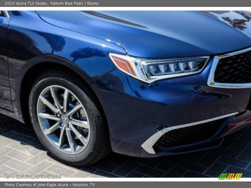 Fathom Blue Pearl / Ebony 2020 Acura TLX Sedan