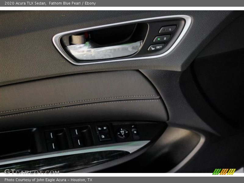 Fathom Blue Pearl / Ebony 2020 Acura TLX Sedan
