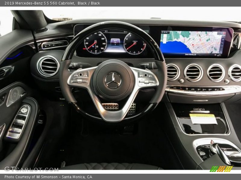 Black / Black 2019 Mercedes-Benz S S 560 Cabriolet