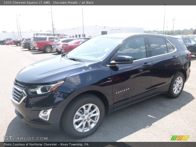 Chocolate Metallic / Jet Black 2020 Chevrolet Equinox LT AWD