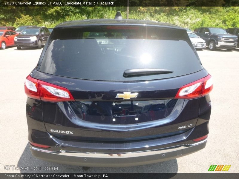 Chocolate Metallic / Jet Black 2020 Chevrolet Equinox LT AWD