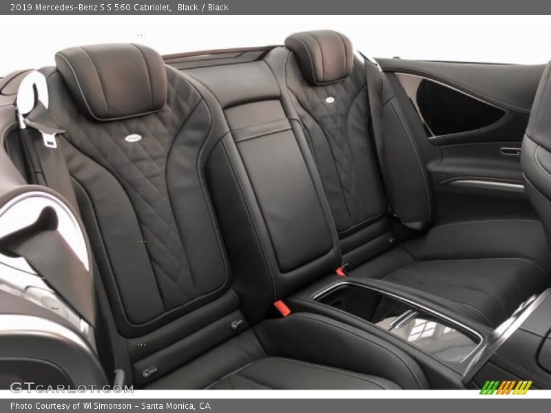 Black / Black 2019 Mercedes-Benz S S 560 Cabriolet