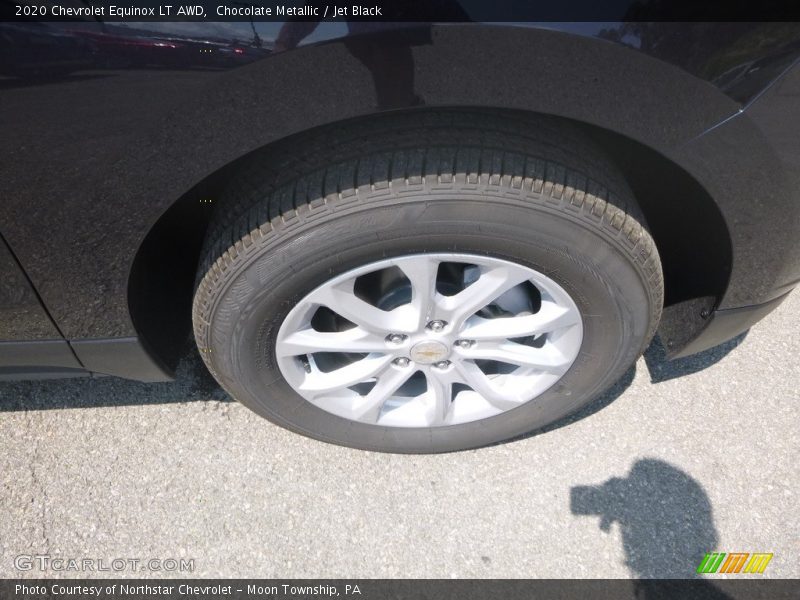 Chocolate Metallic / Jet Black 2020 Chevrolet Equinox LT AWD