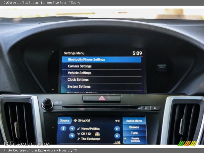 Fathom Blue Pearl / Ebony 2020 Acura TLX Sedan