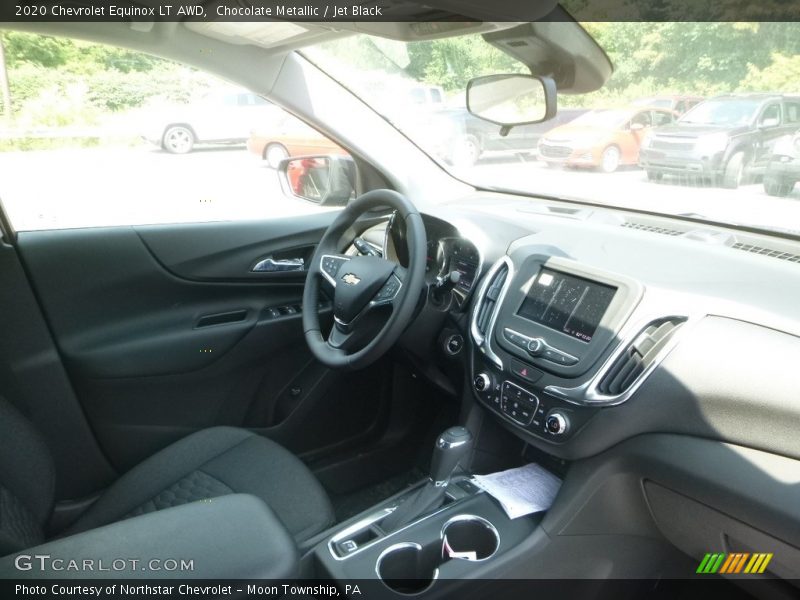 Chocolate Metallic / Jet Black 2020 Chevrolet Equinox LT AWD