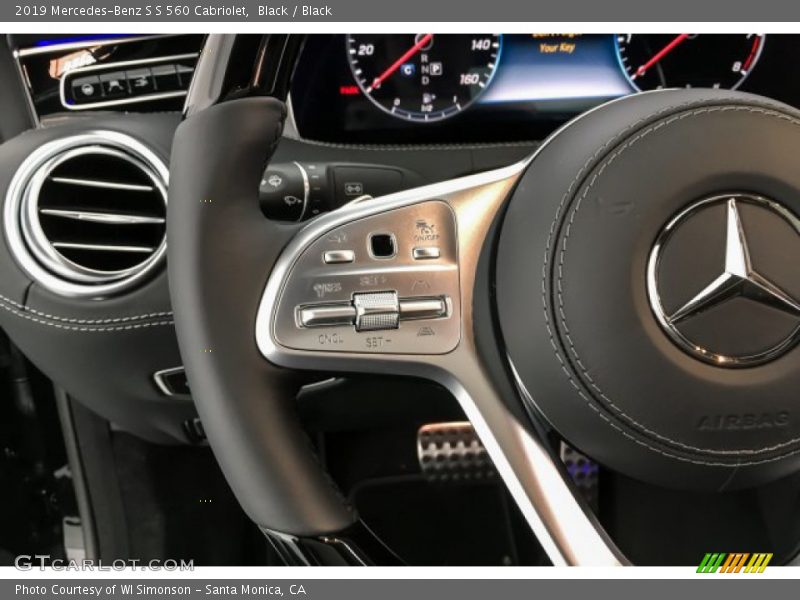 Black / Black 2019 Mercedes-Benz S S 560 Cabriolet