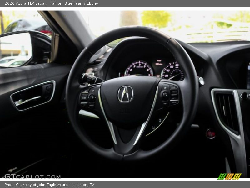 Fathom Blue Pearl / Ebony 2020 Acura TLX Sedan
