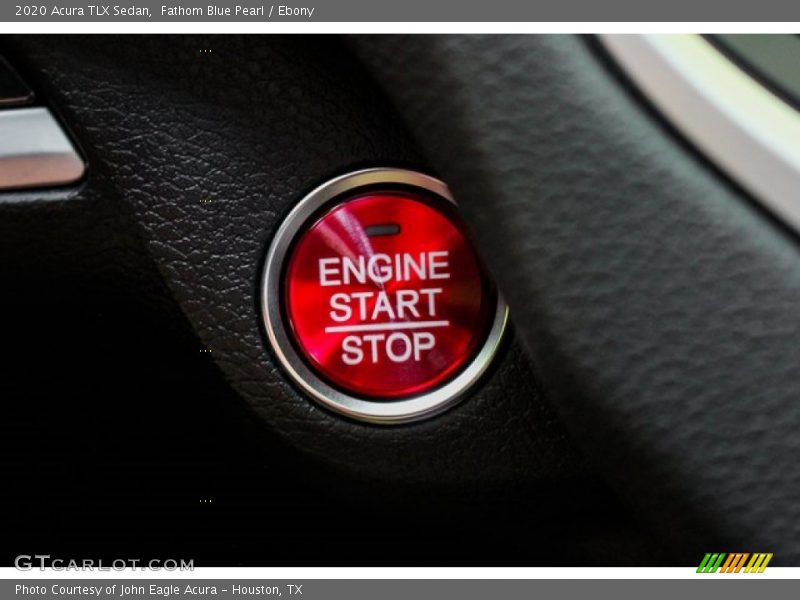 Fathom Blue Pearl / Ebony 2020 Acura TLX Sedan
