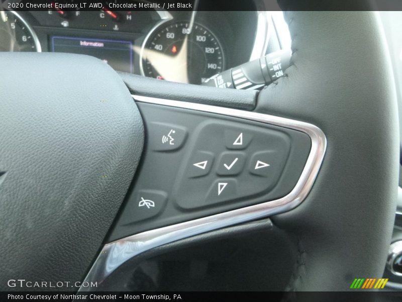 Chocolate Metallic / Jet Black 2020 Chevrolet Equinox LT AWD