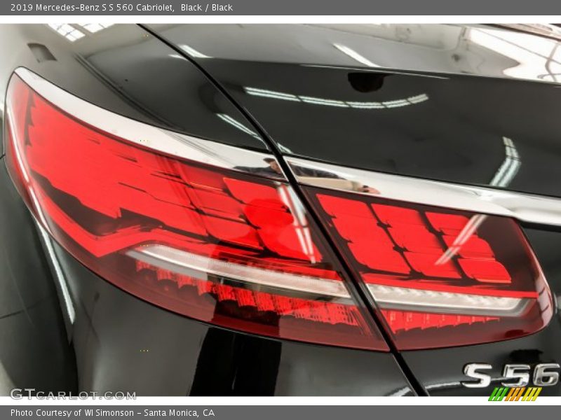 Black / Black 2019 Mercedes-Benz S S 560 Cabriolet