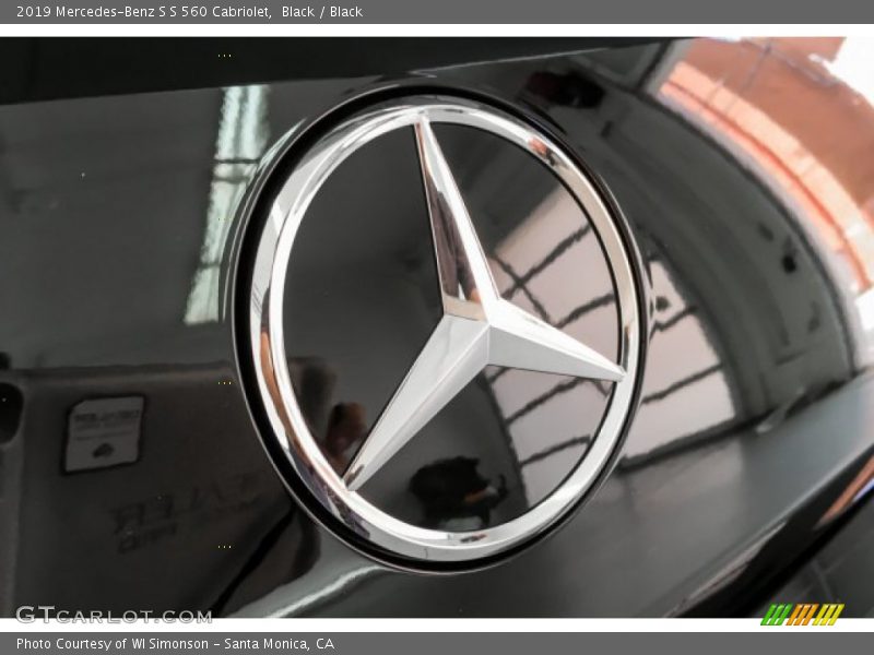 Black / Black 2019 Mercedes-Benz S S 560 Cabriolet