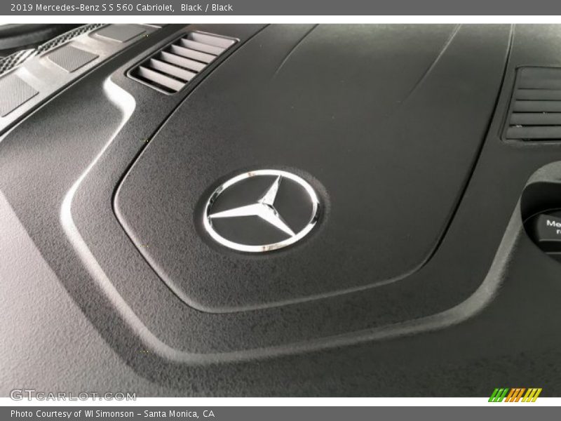 Black / Black 2019 Mercedes-Benz S S 560 Cabriolet