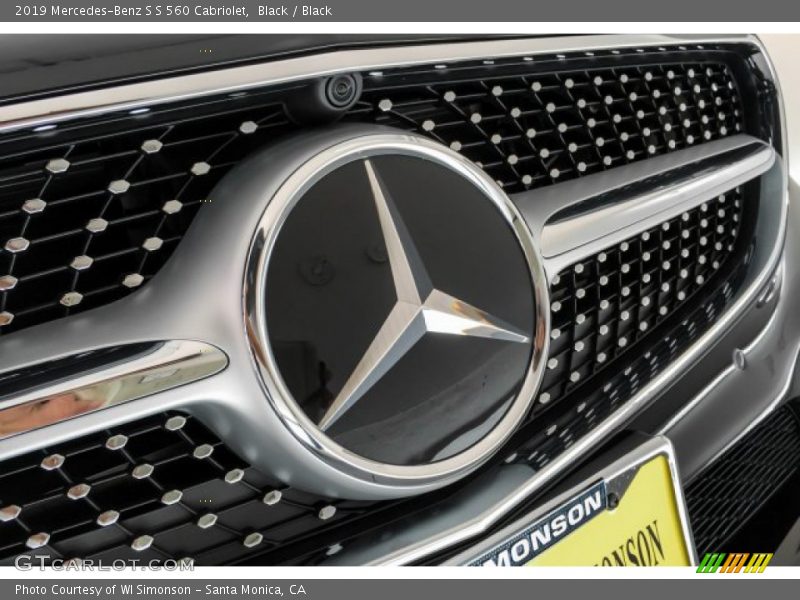 Black / Black 2019 Mercedes-Benz S S 560 Cabriolet