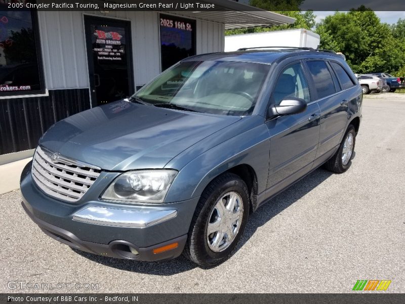 Magnesium Green Pearl / Light Taupe 2005 Chrysler Pacifica Touring