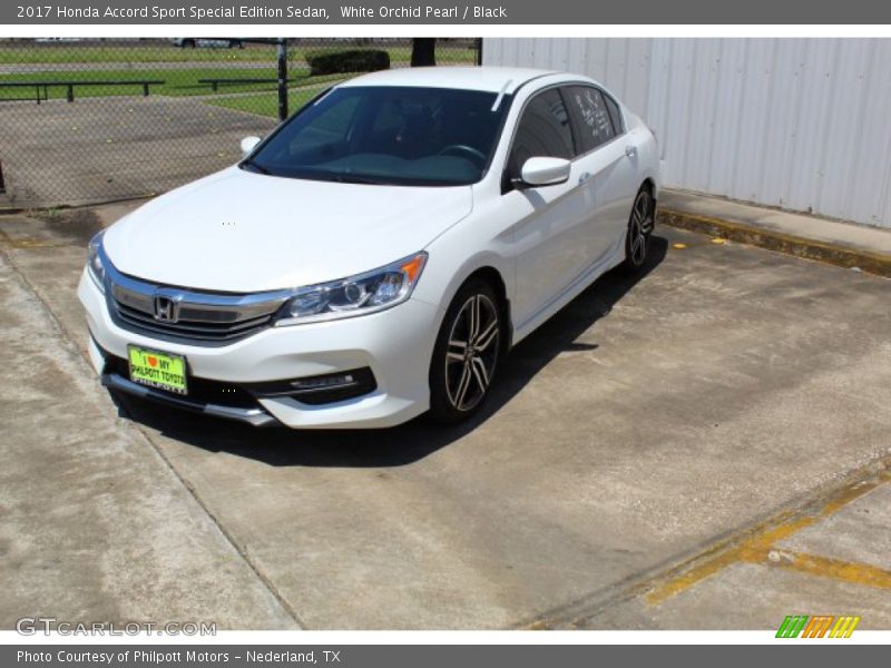 White Orchid Pearl / Black 2017 Honda Accord Sport Special Edition Sedan