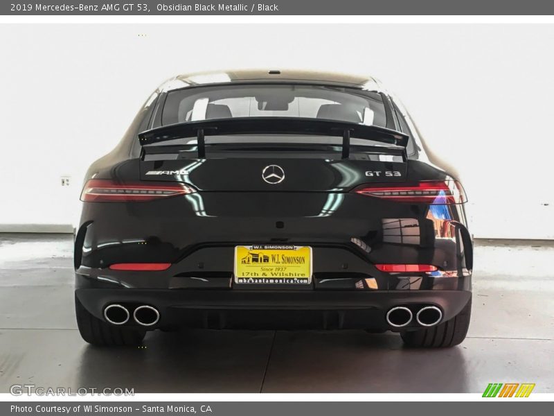 Obsidian Black Metallic / Black 2019 Mercedes-Benz AMG GT 53