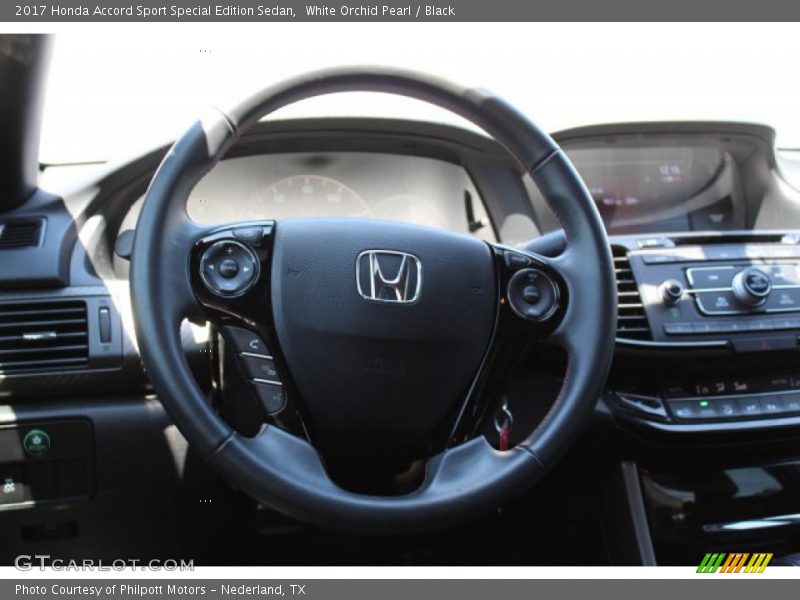 White Orchid Pearl / Black 2017 Honda Accord Sport Special Edition Sedan