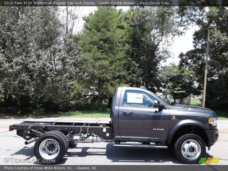 Granite Crystal Metallic / Black/Diesel Gray 2019 Ram 4500 Tradesman Regular Cab 4x4 Chassis