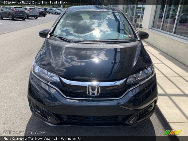 Crystal Black Pearl / Black 2019 Honda Fit LX