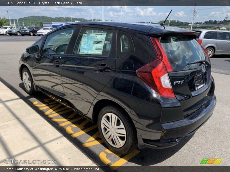 Crystal Black Pearl / Black 2019 Honda Fit LX