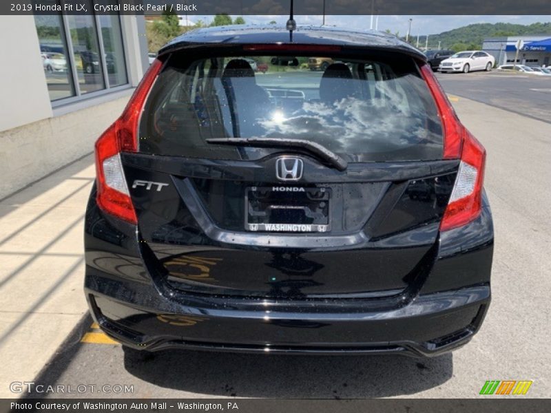Crystal Black Pearl / Black 2019 Honda Fit LX